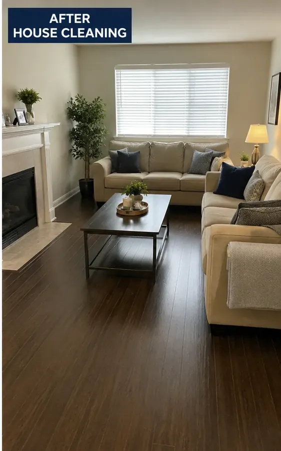 Home cleaning result