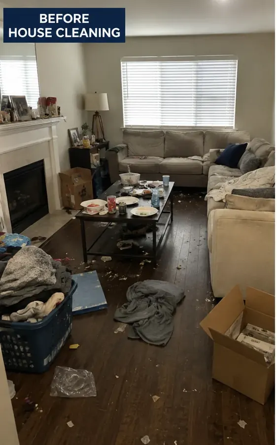 Before cleaning result